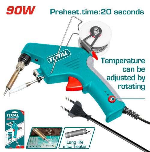 [FH37999] Pistola de Soldar 90W con Alimentador - TET160732 - Total