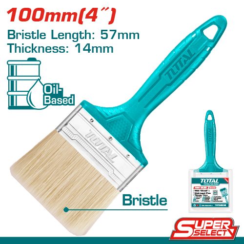 [FH38115] Pincel de Pintura 100MM (cerda 51X12MM) - Total