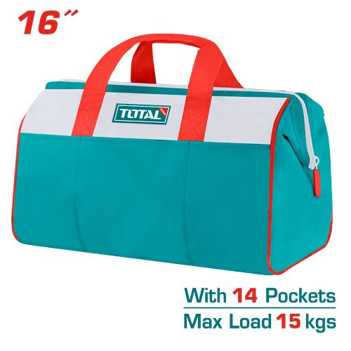 [FH38141] Bolso de Herramientas (16 Pulg) 41X29X21CM - Total