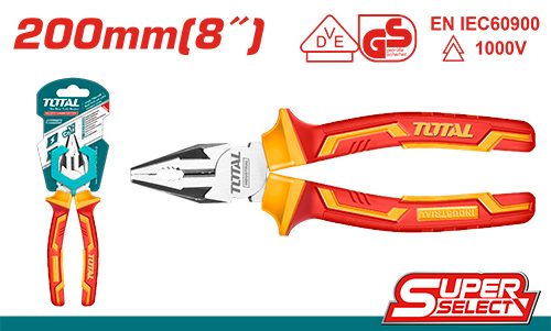 [FH38176] Pinza Combinada (universal) Aislada 1000V 200 Mm - Total