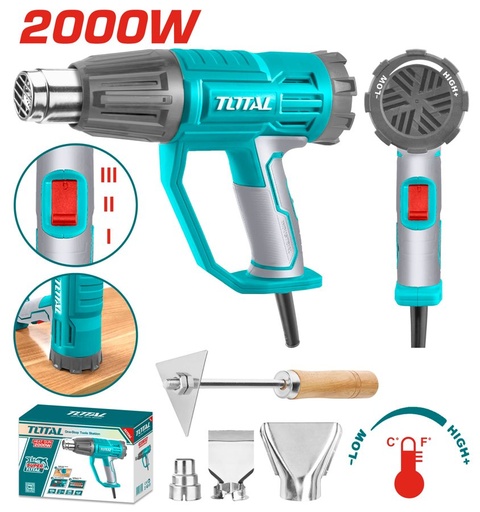[FH38221] Pistola de Calor 2000W - TTB20045 - Total
