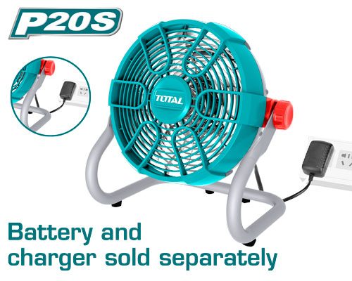 [FH38225] Ventilador 220V / a Bateria 20V 28CM (11PULG) - sin Bat - TFALI2002 - Total