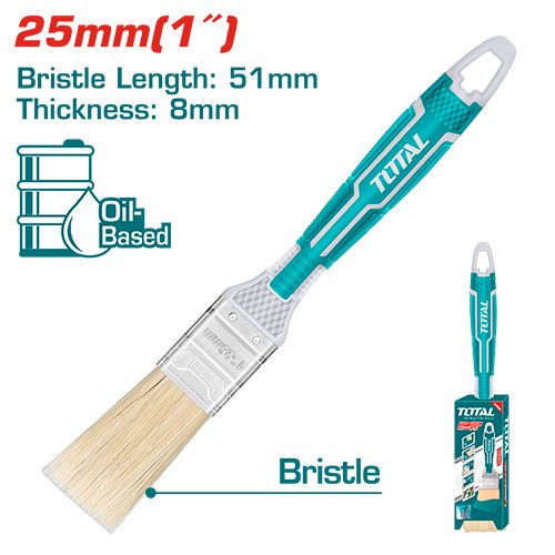 [FH38259] Pincel (brocha) de Pintura 25MM (cerda 51X8MM) - Total