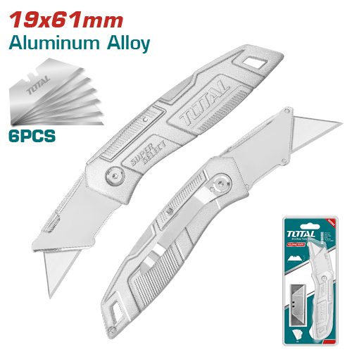 [FH38322] Cutter Utilitario 19X61MM y Hojas (5 Pzs) - Total