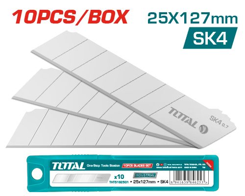 [FH38325] Hojas P/ Cutter 25MM (10 Pzs) - Total