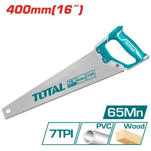 [FH38331] Sierra de Mano 400MM 7TPI Tratamiento Térmico - Total