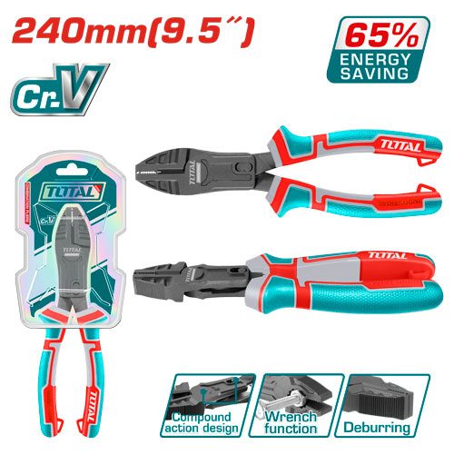 [FH38357] Pinza Combinada de Acción Compuesta 240MM - Crv - Total