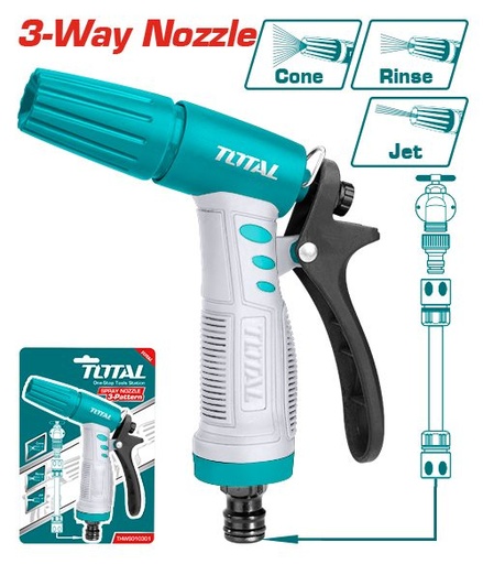 [FH38374] Pistola de Riego 3-VÍAS – Total - Total