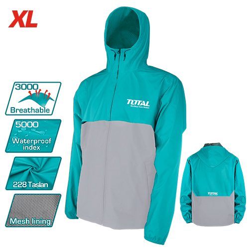 [FE38379] Chaqueta Impermeable Talle Xl - Total