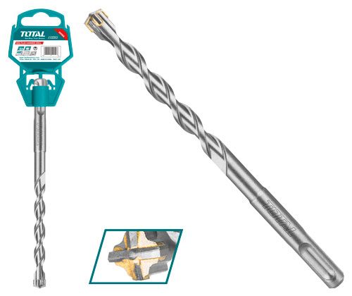 [FH38426] Mecha de Martillo Sds Plus 14X260MM (punta de Carburo) - Total