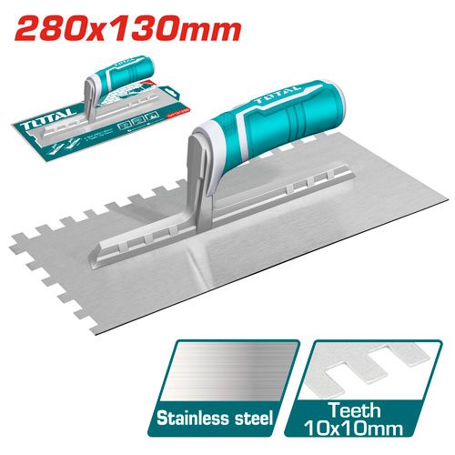 [FH38478] Llana para Enlucido Dentada 280X130MM - Total