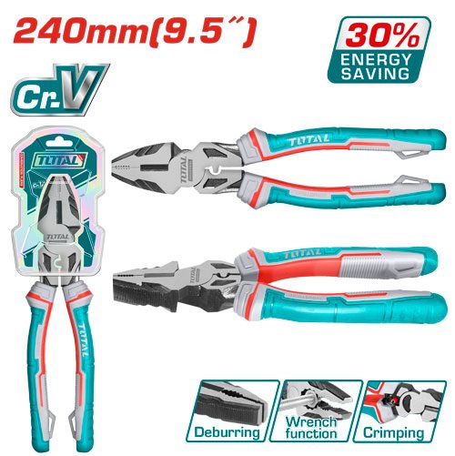[FH38520] Pinza Combinada Alto Apalancamiento 240MM - Crv - Total