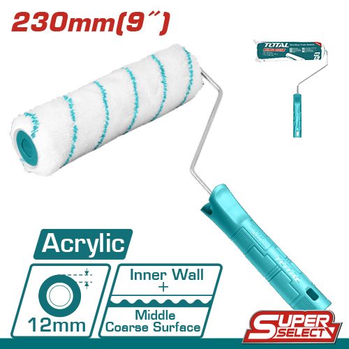 [FH38533] Rodillo y Funda Acrílico P/ Pared Interior 230MM - Total