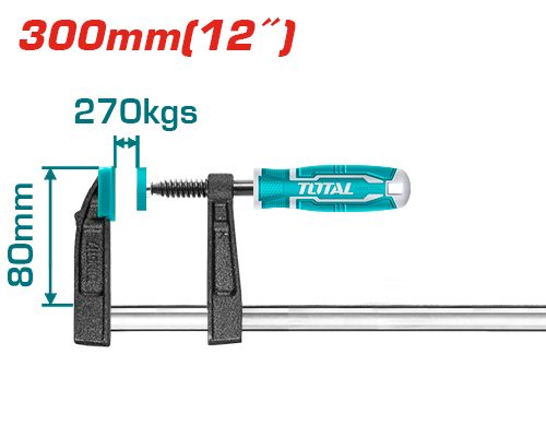 [FH38538] Sargento F con Mango de Plástico 80X300MM - Total