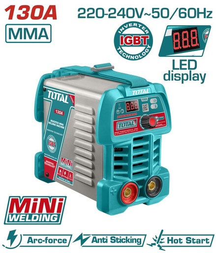 [FH38543] Soldadora Mma Inverter 130A Mini - TW213049 - Total