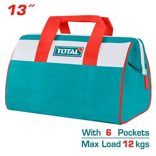 [FH38574] Bolso de Herramientas (13PULG) 33X21X18CM - Total