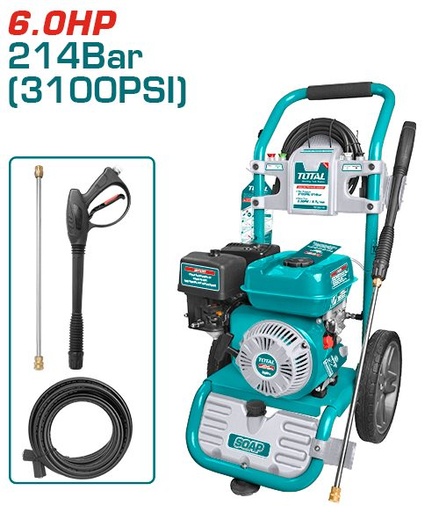 [FC38597] Hidrolavadora a Gasolina 6HP 214BAR 8.7L/MIN - TGT250105 - Total