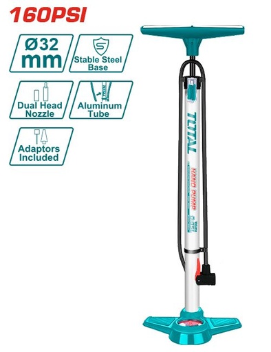 [FH38601] Inflador de Aire Manual 160PSI 32X580MM - Total