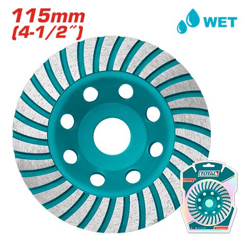 [FH38656] Disco de Desbaste de Diamante 115MM Mod.a - Total