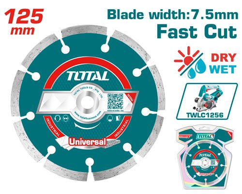 [FH38657] Disco de Diamante en Seco/húmedo 125MM - Total