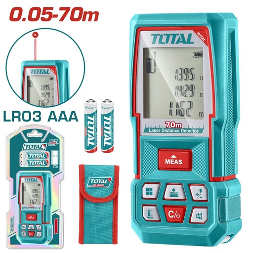 [FH38686] Medidor de Distancia Láser 0.05-70MTS - Total