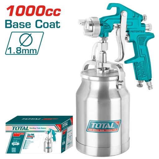 [FM38721] Pistola Neumática para Pintura 1000CC 1.8MM - Total