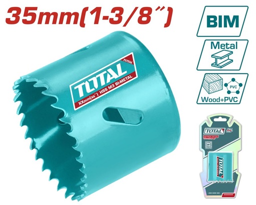 [FH38736] Mecha Copa (sierra Corona) Bimetálica 35MM (p/ Multimaterial) - Total