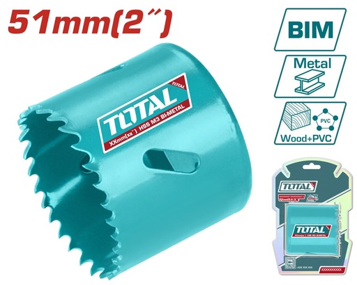 [FH38740] Mecha Copa (sierra Corona) Bimetálica 51MM (p/ Multimaterial) - Total