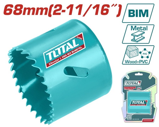 [FH38743] Mecha Copa (sierra Corona) Bimetálica 68MM (p/ Multimaterial) - Total