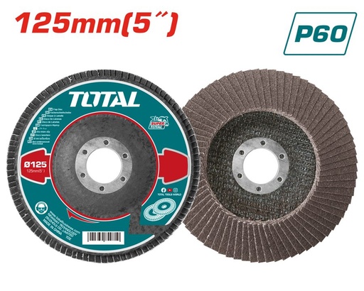 [FH38750] Disco Flap 125MM P60 - Total
