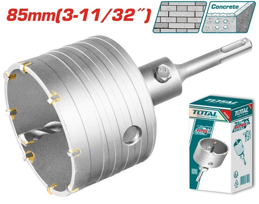 [FH38772] Mecha Copa (sierra Corona) Diamantada (p/ Concreto) 85MM - Total