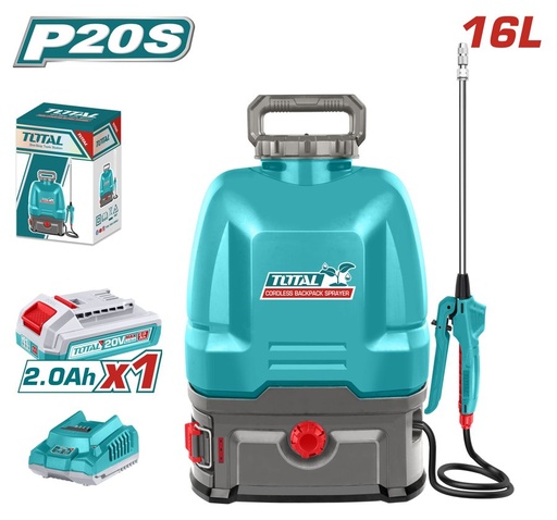 [FH38800] Mochila Pulverizadora a Batería 20V - Bat/car - TSPLI20162 - Total