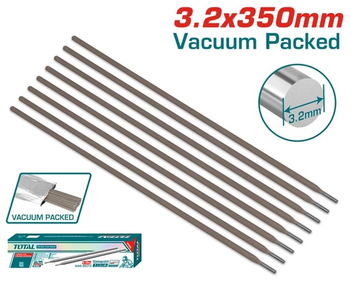 [FH38802] Electródo para Soldadura 3.2MM E6013 (precio X Kg) – Total - Total