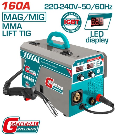 [FH38820] Soldadora Mag/mig/mma/lift Tig 160A - TMGT1601 - Total
