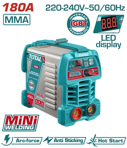 [FH38881] Soldadora Mma Inverter 180A Mini - TW218049 - Total