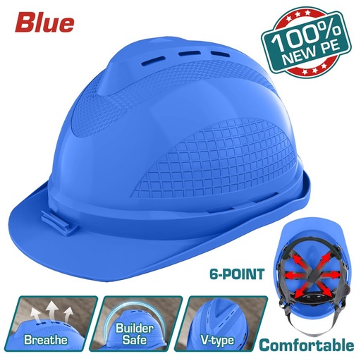 [FE38895] Casco de Seguridad (azul) - Total