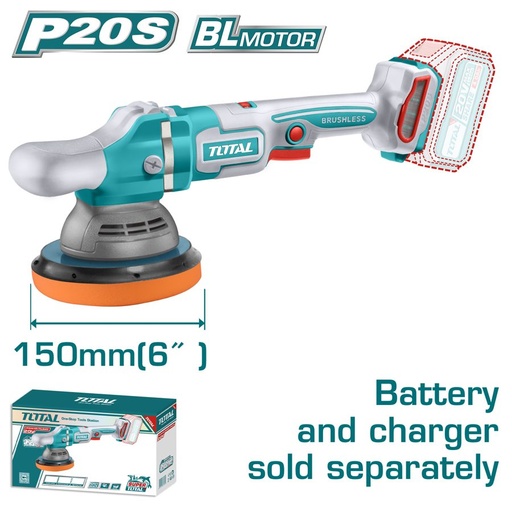 [FH38920] Pulidora a Bateria 20V 150MM Bl - sin Bat - TAPLI2015 - Total