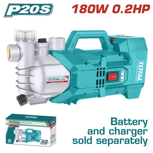 [FH38941] Bomba de Agua a Bateria 0.2HP 22MTS 47L/MIN - sin Bat - TGWPLI201801 - Total
