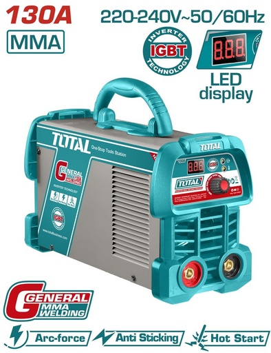 [FH38942] Soldadora Mma Inverter 130A - TW213059 - Total