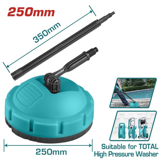 [FH38976] Cepillo para Patio 250MM P/ Hidrolavadora - Total