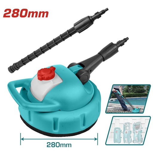 [FH38977] Cepillo para Patio 280MM P/ Hidrolavadora - Total
