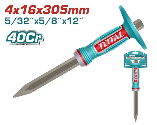 [FH38978] Cincel de Concreto 4X16X305MM - THT4530416 - Total