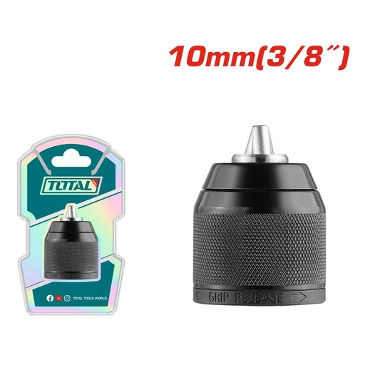 [FH39000] Mandril Autoajustable Metalico 10MM (p/ Taladro Percutor) - Total