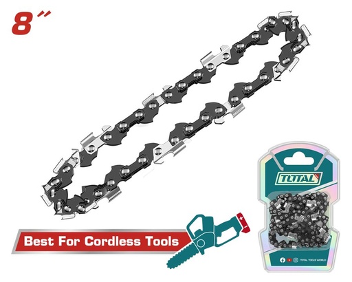 [FH39074] Cadena de Motosierra 20CM (8 Pulg) 47 Enlaces - Total