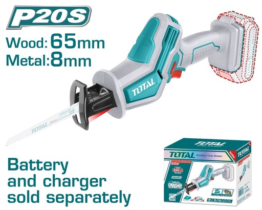 [FH39075] Sierra Reciproca (sierra Sable) a Baterias 20V - sin Bat - TRSLI6506 - Total