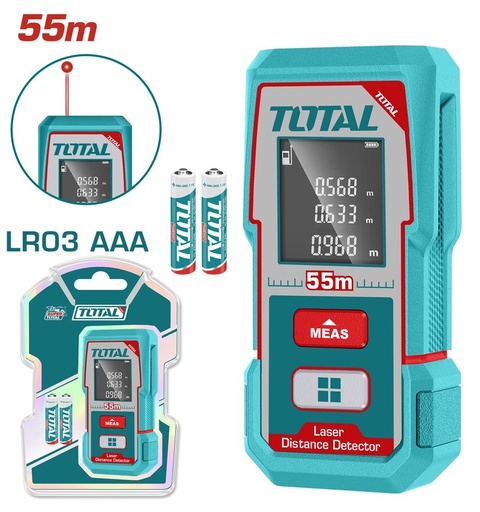 [FH39086] Medidor de Distancia Laser 0.05-55M - Total