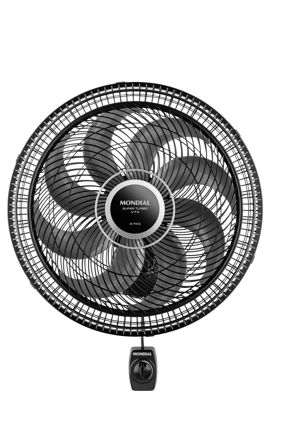 [HV39189] VENTILADOR PARED 40CM - 8 ALETAS SUPER TURBO PARED 40  MONDIAL