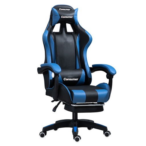[OM39366] Silla YT-055 Gamer Negro y Azul - Consumer