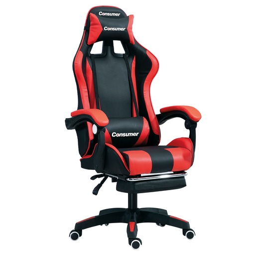 [OM39368] Silla YT-055 Gamer Negro y Rojo - Consumer