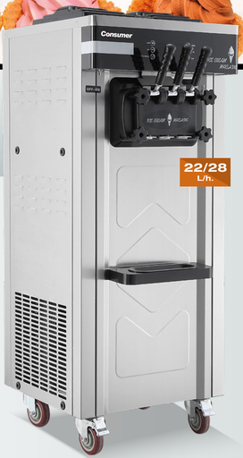 [G39417] Máquina de helado suave de piso - Consumer
